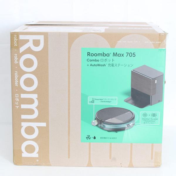 ボーナスストア+5％【新品】iRobot ルンバ Max 705 Combo +AutoWash