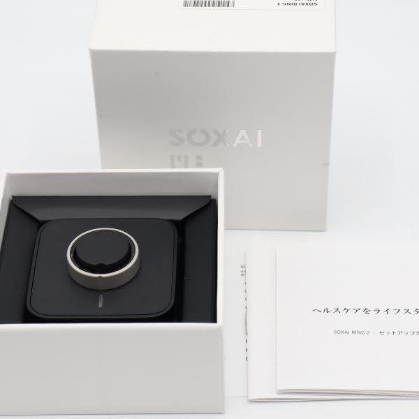 ボーナスストア+5％【美品】SOXAI RING 2 マットシルバー 18号
