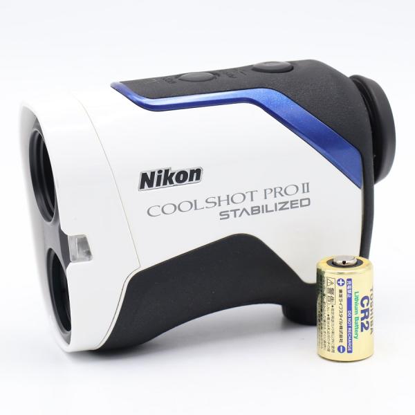 ボーナスストア+5％【美品】NIKON COOLSHOT PRO II STABILIZED ゴルフ