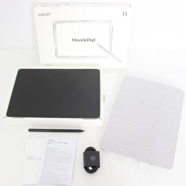 値下げ！ MovinkPad 11 本体 美品｜バッテリー99％｜付属品完備 ボーナスストア+5％【美品】WACOM MovinkPad 11 DTHA116CL0Z ライト