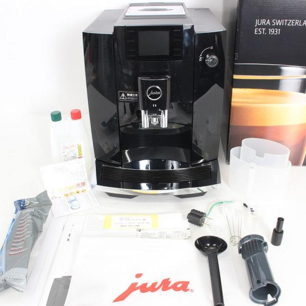 ボーナスストア+5％【美品】JURA E6 15534 ピアノブラック