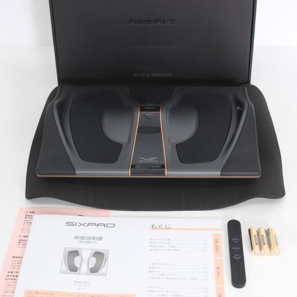 ボーナスストア+5％【美品】MTG SIXPAD Foot Fit 3 SE-BZ-03A ブラック