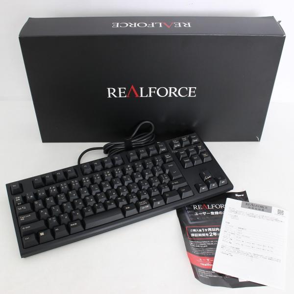 ボーナスストア+5％【美品】東プレ REALFORCE R3S R3SC11 ブラック