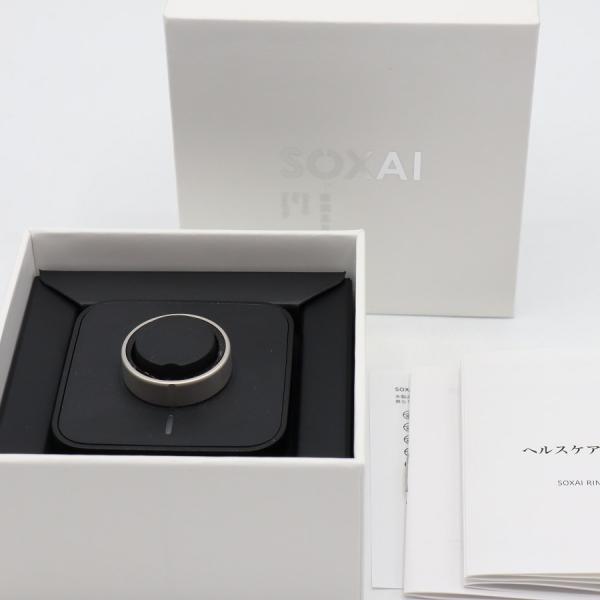 【美品】SOXAI RING 2 シルバー 16号 SOXAIRING2SL16 スマートリング ソクサイリング 本体 ボーナスストア+5％】SOXAI RING 2 マットシルバー 16号