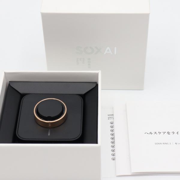 ボーナスストア+5％【美品】SOXAI RING 2 ピンクゴールド 20号 