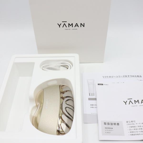ボーナスストア+5％【美品】ヤーマン リフトロジー YJFD1N ゴールド