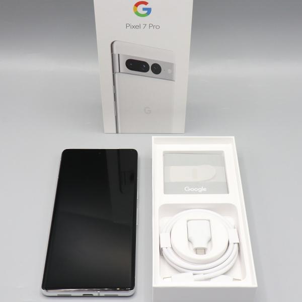 ボーナスストア+5％【美品】 Google Pixel 7 Pro 128GB GA03463-JP