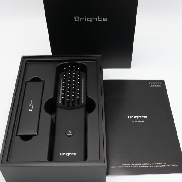 ボーナスストア+5％【美品】Brighte ELEKI BRUSH BRT-FS145 ブラック