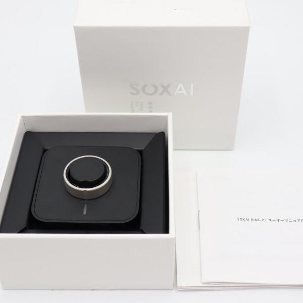 ボーナスストア+5％【美品】SOXAI RING 2 マットシルバー 14号