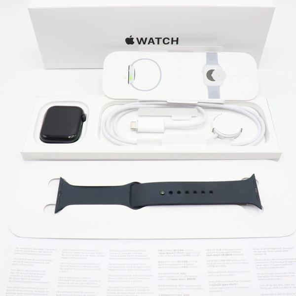 ボーナスストアPlus【美品】Apple Watch SE 第3世代 44mm GPS+Cellular MEPH4J/A ミッドナイトアルミニウム/ミッドナイトスポーツバンド S/M 本体