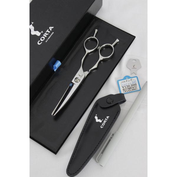 美品】コルタシザー curveJM カーブシザー ショート 5.5インチ メガネ
