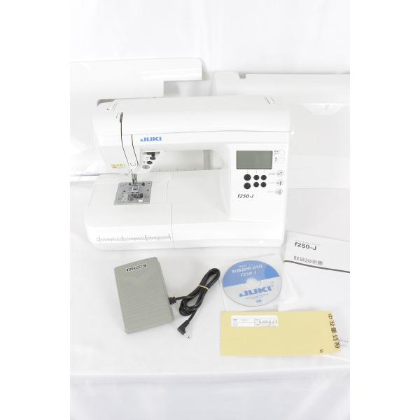JUKI 【美品】ジューキ コンピューターミシン f250-J ワイドテーブル 