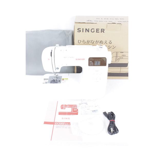 SINGER - シンガーSN3000コンピュータミシン SINGER（ミシン） 【美品】シンガー コンピューターミシン