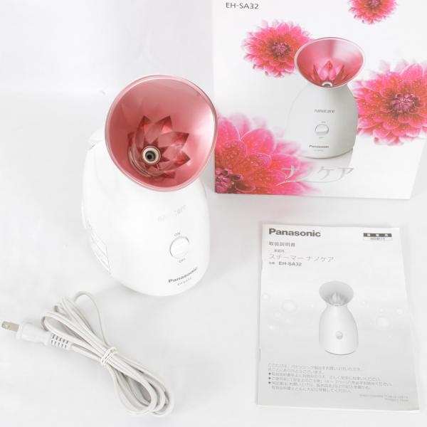Panasonic フェイススチーマー EH-SA32 ナノケア 【美品】パナソニック スチーマー EH-SA32-P 美顔器
