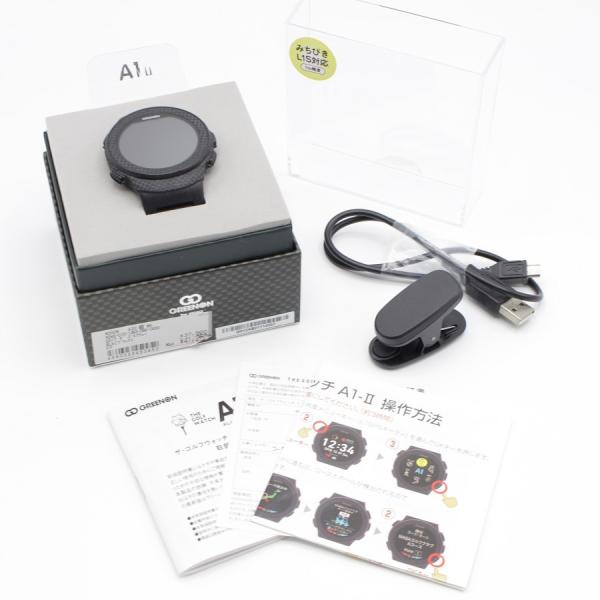 GREENON GreenOn THE GOLF WATCH A1-II G017 ブラック MASA