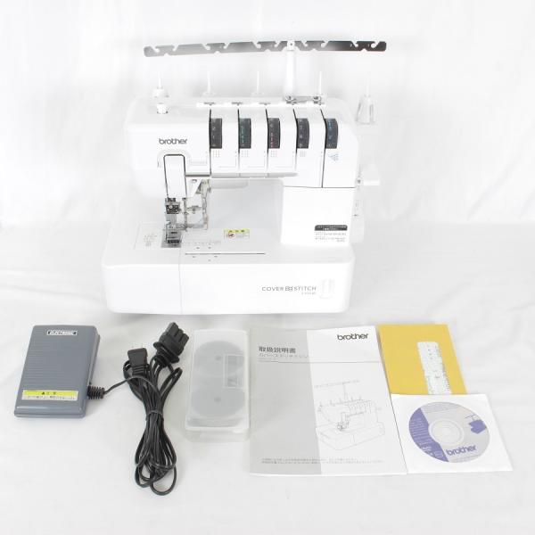 【美品】ブラザー カバーステッチ ミシン CV3550 LOB3101 両面