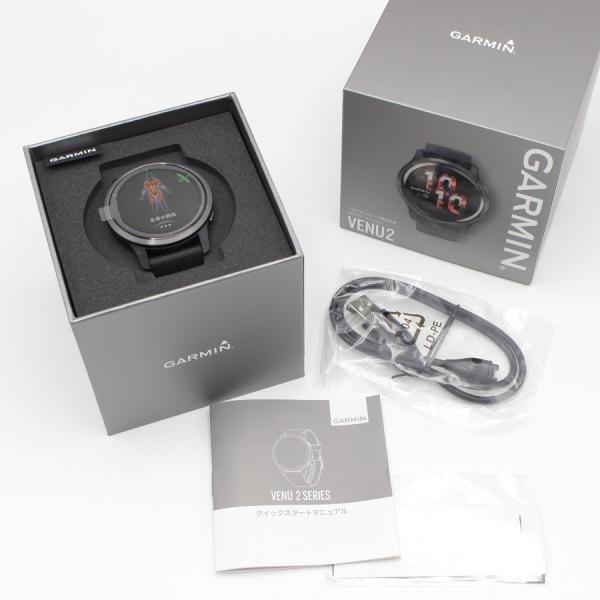 新品】GARMIN VENU2 010-02430-61 Black/Slate スマートウォッチ