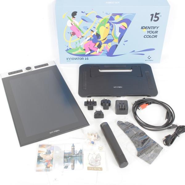 XP-PEN液晶タブレット innovator16 ID160F 未使用級 美品】XP-PEN innovator 16 ID160F 15周年記念キャンペーンパック 液晶