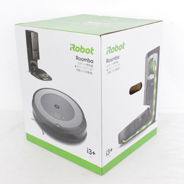 ルンバ 【新品/未開封】iRobot i3+ ロボット掃除機 i355060 自動ゴミ