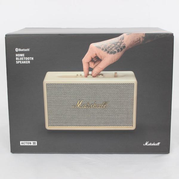 ボーナスストア+5％【新品未開封】Marshall Acton III クリーム