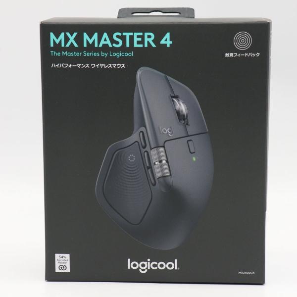 ボーナスストア+5％【新品未開封】ロジクール MX Master 4 MX2400GR グラファイト ワイヤレスゲーミングマウス Logicool 本体