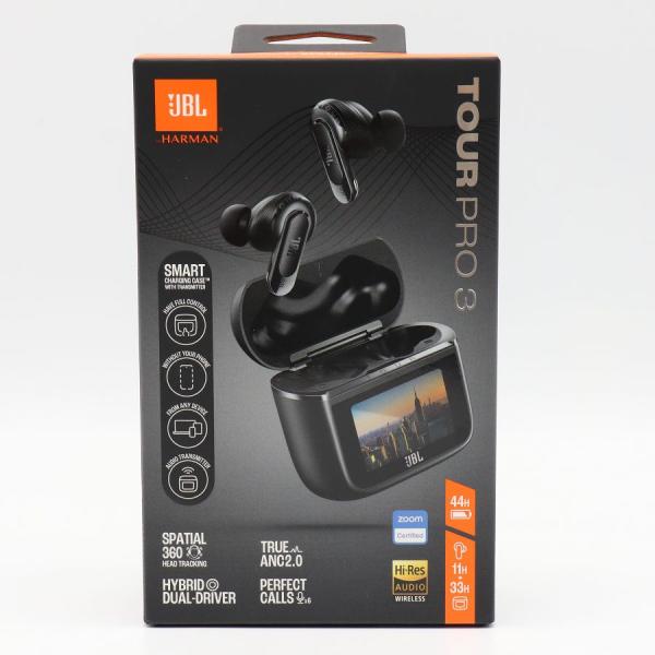 ボーナスストア+5％【新品未開封】JBL TOUR PRO 3 JBLTOURPRO3BLK ブラック 完全ワイヤレスイヤホン ハイレゾ ノイズキャンセリング 本体