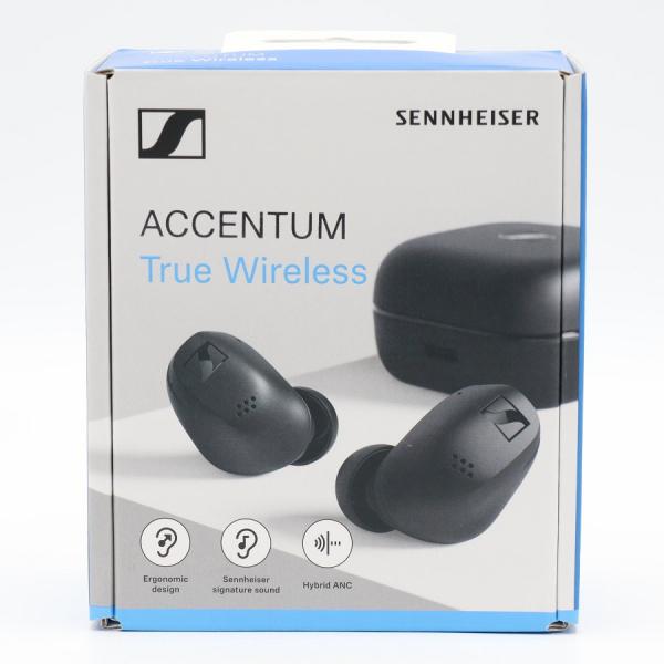 【美品】SENNHEISER ACCENTUM True Wireless/ATW1/ワイヤレスイヤホン/ブラック ボーナスストア+5％【新品未開封】SENNHEISER ACCENTUM True Wireless