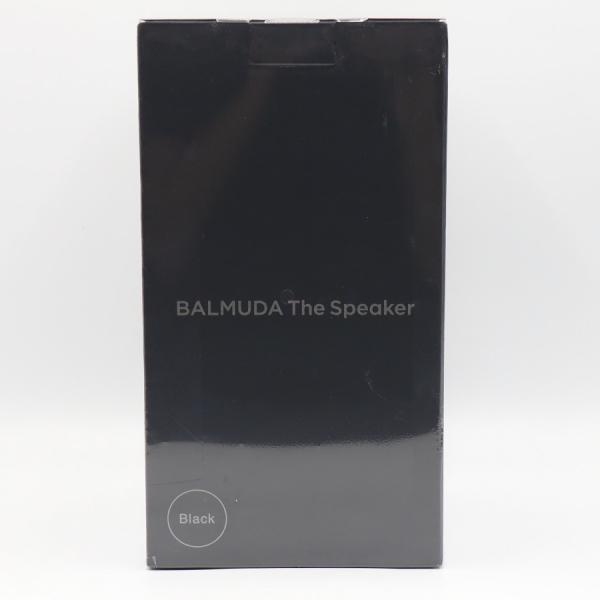 ボーナスストアPlus【新品未開封】BALMUDA The Speaker M01A-BK ブラック バルミューダ ザ・スピーカー 本体