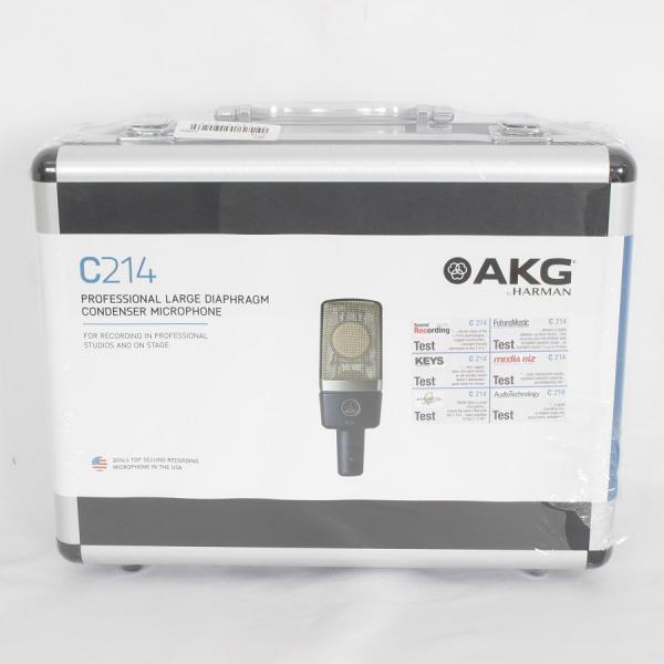 ボーナスストア+5％【新品未開封】AKG C214 コンデンサーマイク 