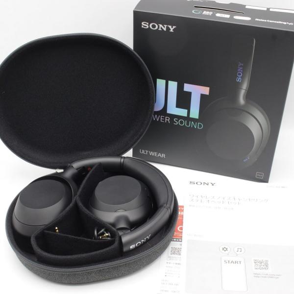 SONY ULT WEAR ブラックWH-ULT900N 美品 Sony ULT WEAR Wireless Noise Canceling Headphones Black | eBay
