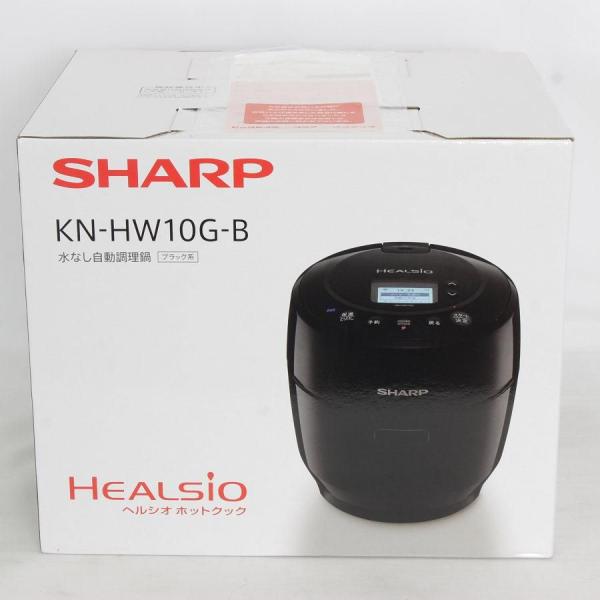 【箱あり美品】ホットクックBブラック系　KN-HW10G-B 10回使用説明書有 箱あり美品】ホットクックBブラック系 KN-HW10G-B 10回使用説明