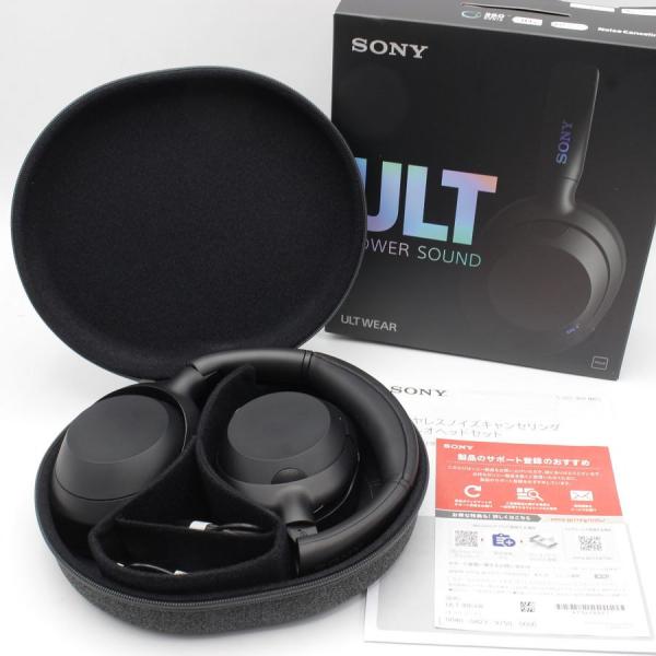 【美品】SONY WH-ULT900N BC ワイヤレスNCヘッドホン SONY ワイヤレスノイズキャンセリングステレオヘッドセット ULT