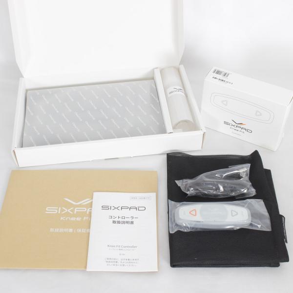 SIXPAD - 【美品】MTG SIXPAD Knee Fit SE-AY-00B-M Mサイズ 専用コントローラーセット シックスパッド ニーフィット 本体 ボーナスストア+5％【新品】MTG SIXPAD Knee Fit SE-AY-00B-M M
