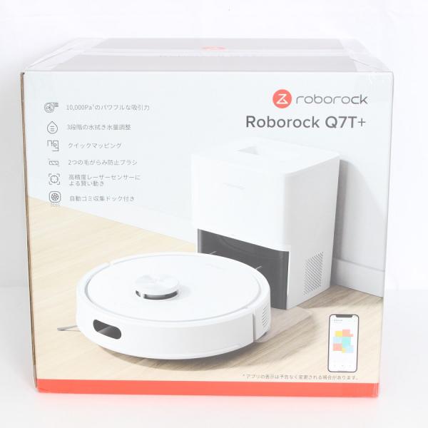 ボーナスストア+5％【新品未開封】Roborock Q7T+ Q7TP02-04 ホワイト