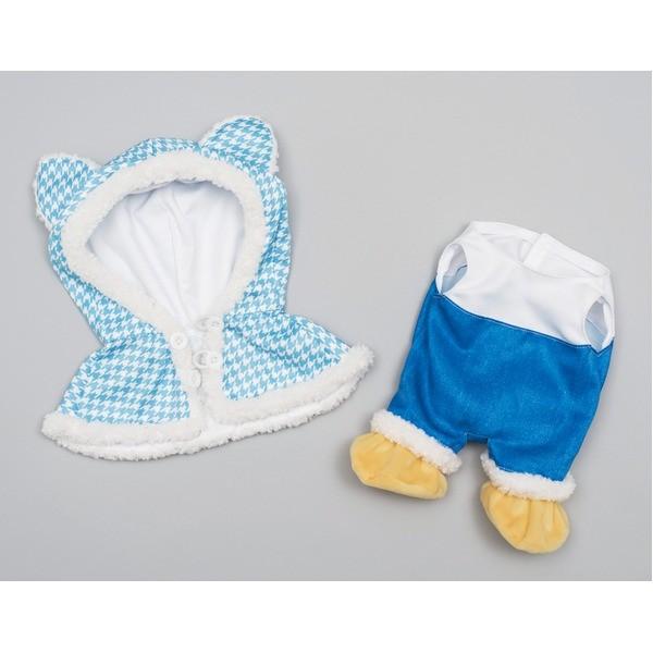 夢コレ46 モデル着用 注目アイテム 猫耳付きポンチョドレス