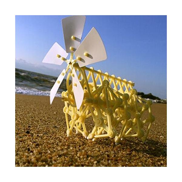 Mikotox 風で動く 風力歩行ロボット 手作りキット 驚きの値段 科学 自由研究 工作 組み立て