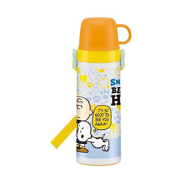 スケーター 2way ステンレスボトル 600ml コップ付き 水筒 スヌーピー ビーグルハグ Peanuts Stgc6 Pindo Com Py