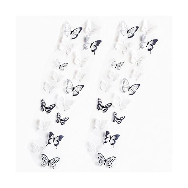 エレキモチーブ Elecmotive 36匹 部屋に蝶々飛んでる 驚きの値段 超かわいい 華やかな壁紙 立体3d 壁紙シール ウォ