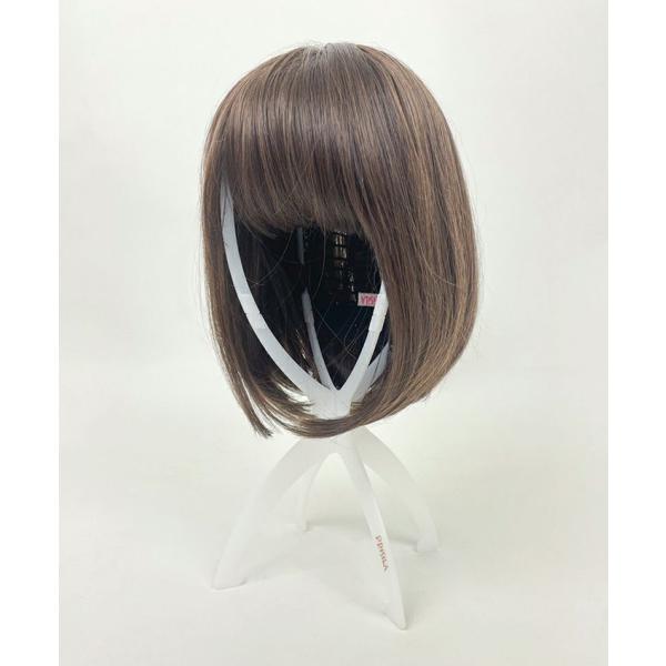 型崩れや絡みを防ぐことができるウィッグスタンドです。場所を取らず軽量で、分解して持ち運びもできる便利なアイテムです。プリシラオリジナル。ロゴマーク入り。■サイズ高さ：約25cm■タイプ組み立て式スタンドメーカー希望小売価格はメーカーカタログ...