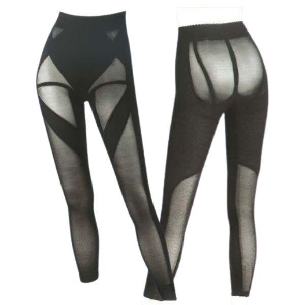 補正下着 遠赤外線加工パワーネット使用 シルクプロテイン加工遠赤外線加工したパワーネット使用。生地の部分はお肌に優しいシルクプロテイン加工。ハイウエストでくびれを作る！幅広く腹部をサポート！ヒップアップ、はみだし太ももをサポート！両サイドの...