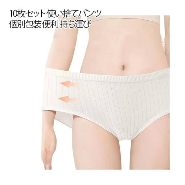 10枚セット インナー 通気 使い捨てパンツ 個別包装 送料無料 レディース 使い捨て 使い捨てショーツ 便利 柔らか 伸縮 女性用 ショーツ 旅行用