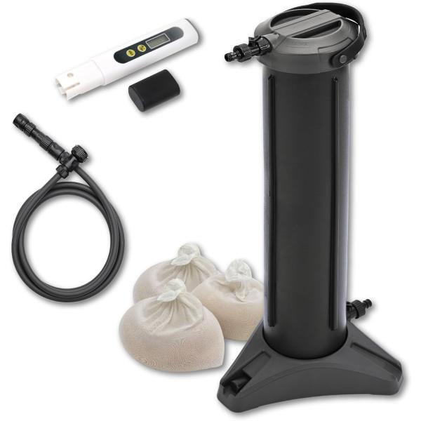 グリーンライフ 純水器 Purenish Pro(ピュアニッシュプロ)  水シミの発生を防ぐ イオン交換樹脂カートリッジ3個付 ワンタッチ接続 洗車 JU-03