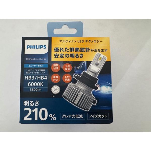 　フィリップス　ハロゲンバブル交換用ledヘッドライトバブルHB3 HB4 6000k