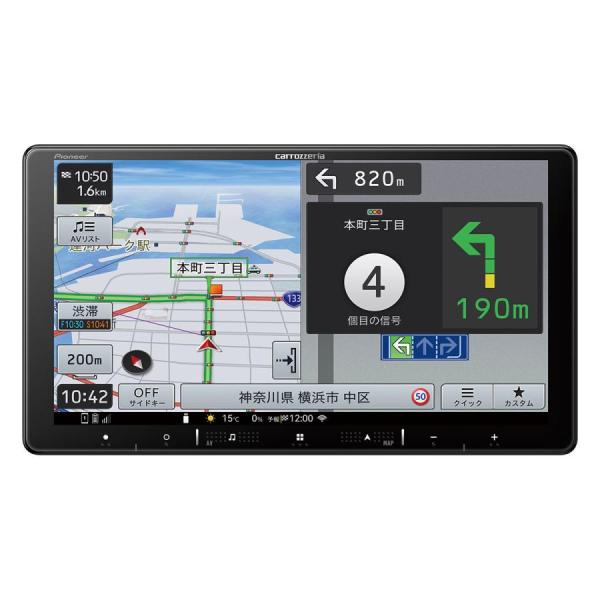 carrozzeria パイオニア カロッツェリア AVIC-RQ721 楽ナビ 9V型HD／TV／DVD／CD／Bluetooth／SD／チューナー・AV一体型メモリーナビゲーション