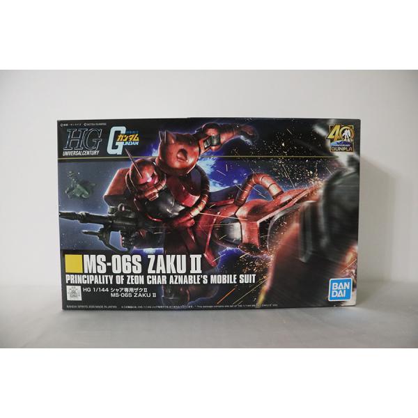 ガンプラ 未組立 即決 プラモデル HGUC 1/144 シャア専用ザクII MS-06S