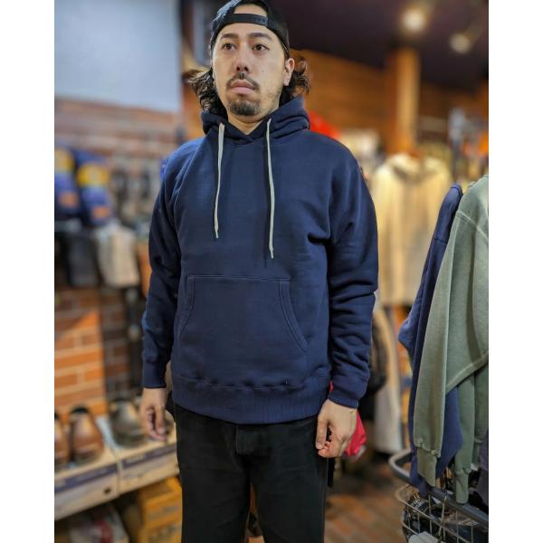 ベルバシーン Velva Sheen ループホイーラー プルオーバー フード