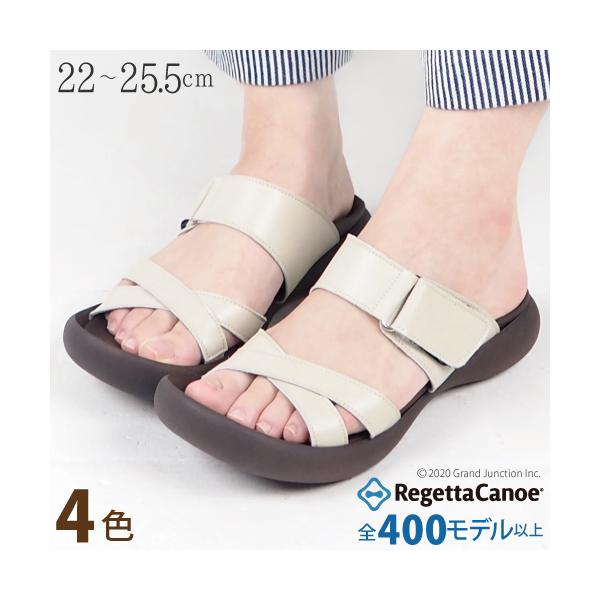 リゲッタ カヌー サンダル レディース 厚底 履きやすい 仕事 白 黒 オフィス サンダル sandal