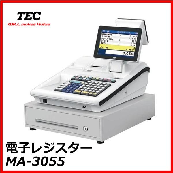TEC(TOSHIBA) 東芝テック レジ レジスター MA-3055-S イン TEC(TOSHIBA) 東芝テック レジ レジスター MA-3055-S イン