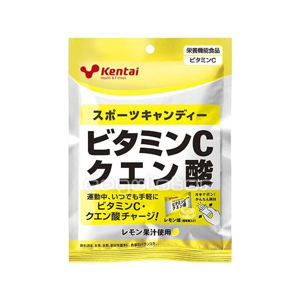 （まとめ買い）【Kentai】スポーツキャンディー ビタミンC クエン酸 61g×12 【ケンタイ・健康体力研究所】