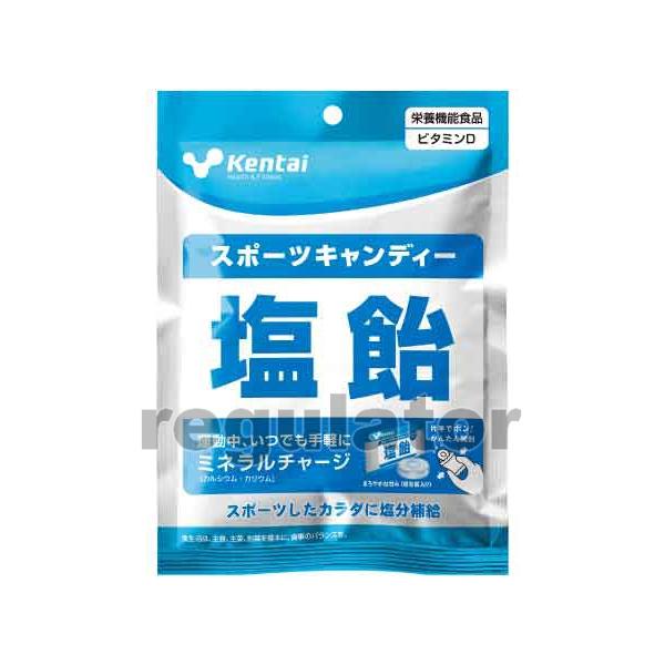（まとめ買い）【Kentai】スポーツキャンディー 塩飴×12【ケンタイ・健康体力研究所】